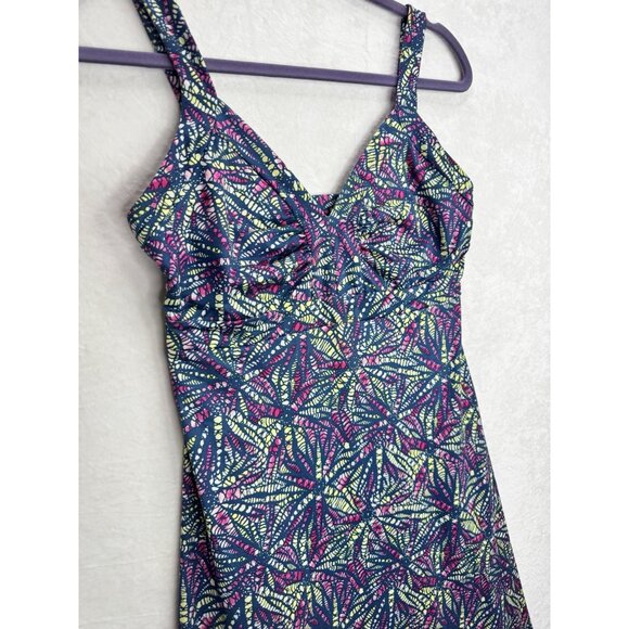 Patagonia Women's Minette Dress Size Medium in Big Congo Glass Blue - Picture 8 of 12